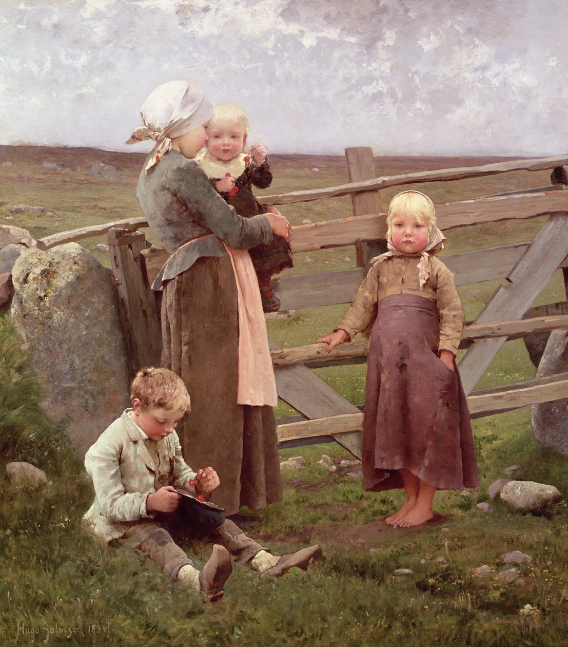 Brána Dalby, Skane, 1884 od Hugo Salmson