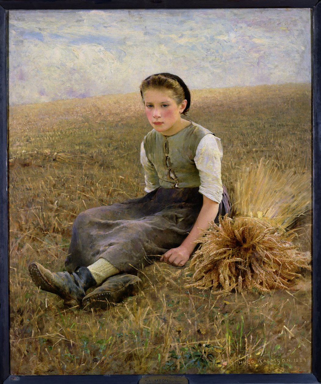 Malý sběrač, 1884 od Hugo Salmson