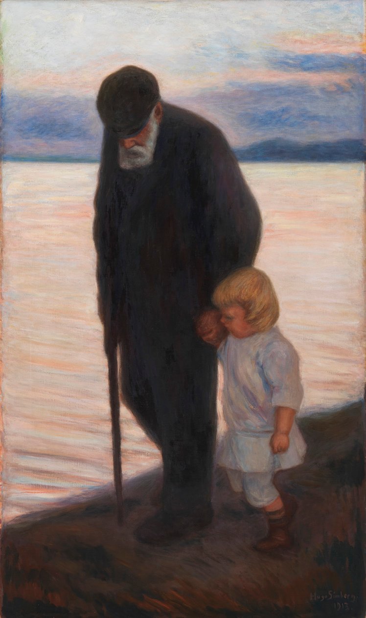 Večerní místa Angličtina: Směrem k večeru Svenska: Mot kvalln od Hugo Simberg