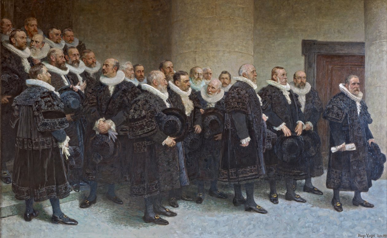 Senát se stěhuje do nové radnice 26. října 1897 od Hugo Vogel