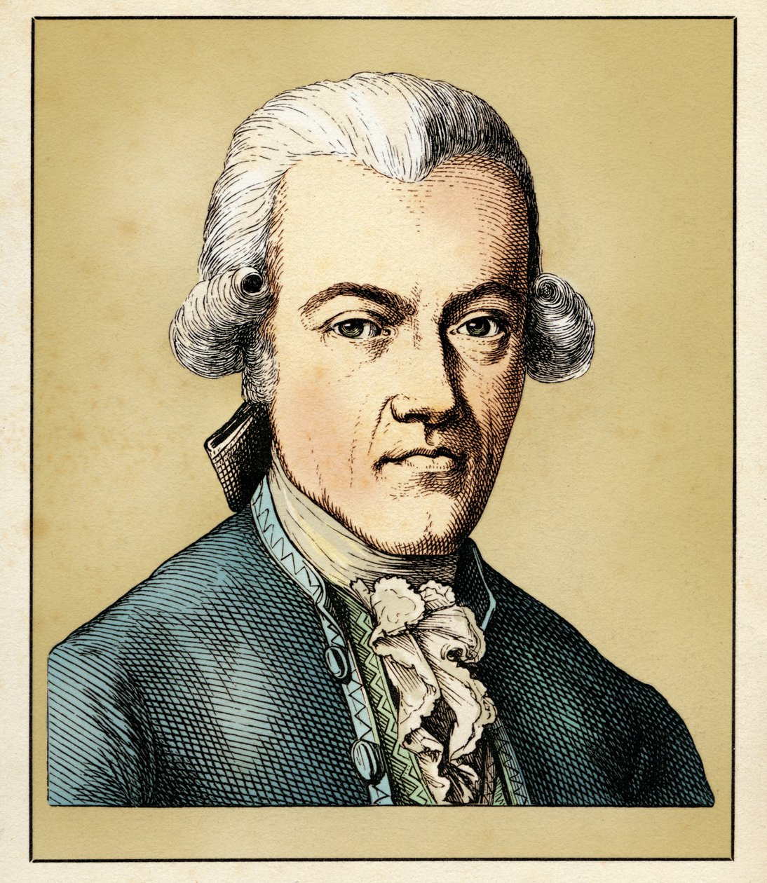 August Ludwig von SCHLOZER (5. července 1735 - 9. září 1809) od Hugo Bürkner