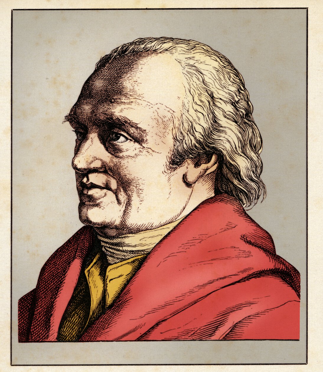 Frederick William HERSCHEL (15. listopadu 1738 - 25. srpna 1822) 1854 (rytina) od Hugo Bürkner