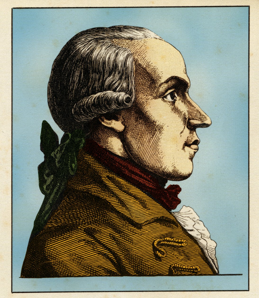 Friedrich Wilhelm Alfred GOTTER (3. září 1746 - 18. března 1797) od Hugo Bürkner