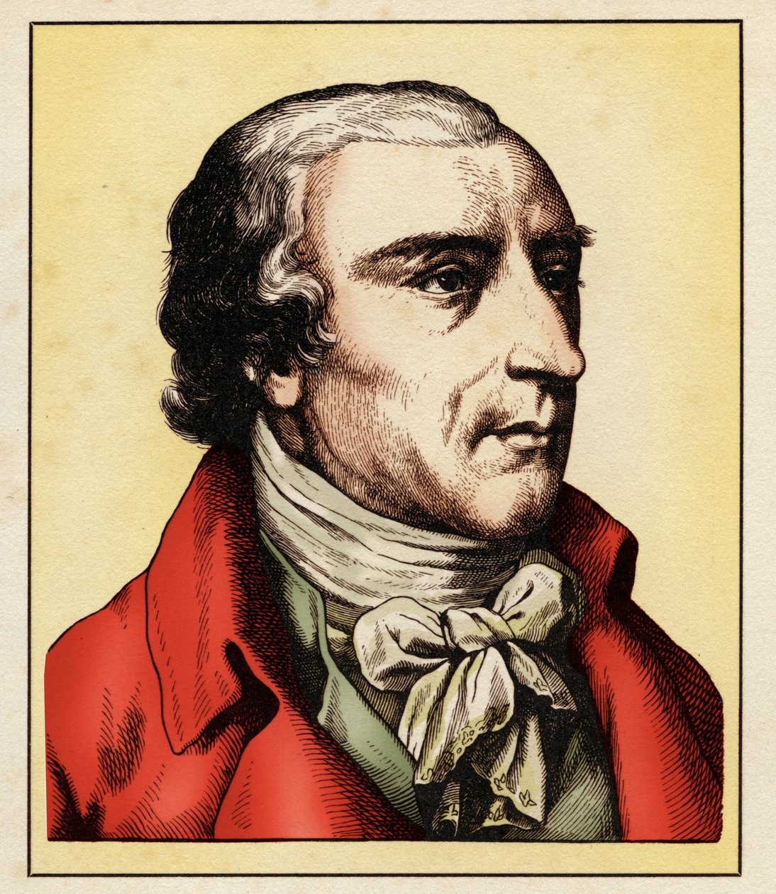 Joachim Heinrich CAMPE (29. června 1746 - 22. října 1818) 1854 (rytina) od Hugo Bürkner