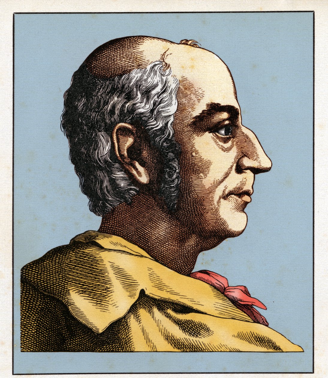 Johann Heinrich JUNG-STILLING (12. září 1740-2. dubna 1817) 1854 (rytina) od Hugo Bürkner