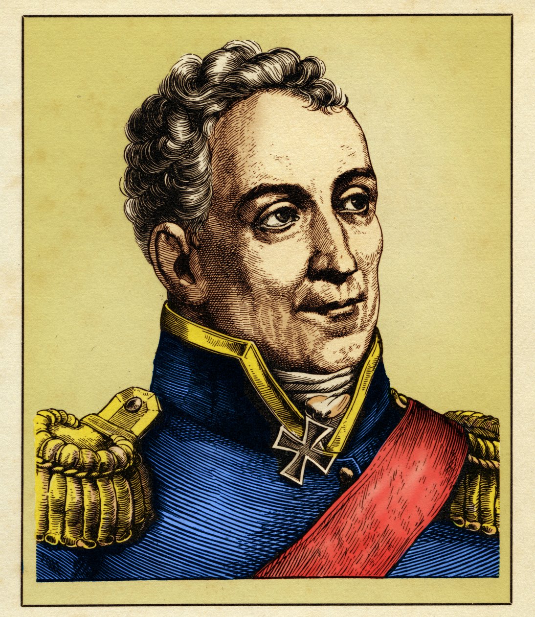 Karl August princ z HARDENBERG (31. května 1750–26. listopadu 1822) od Hugo Bürkner