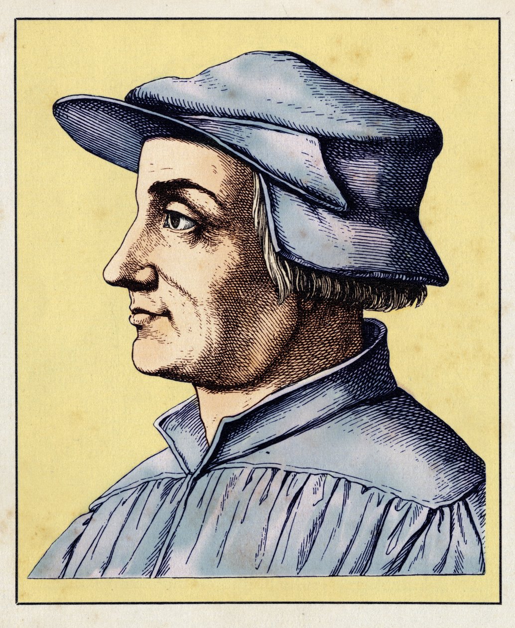 Ulrich Zwingli - Huldrych ZWINGLI (1484-1531) od Hugo Bürkner