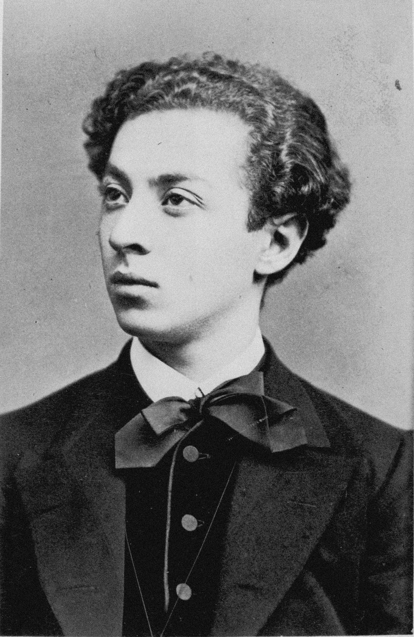 Portrét pianisty a skladatele Rafaela Joseffyho 1853-1915. od Hugo Danz