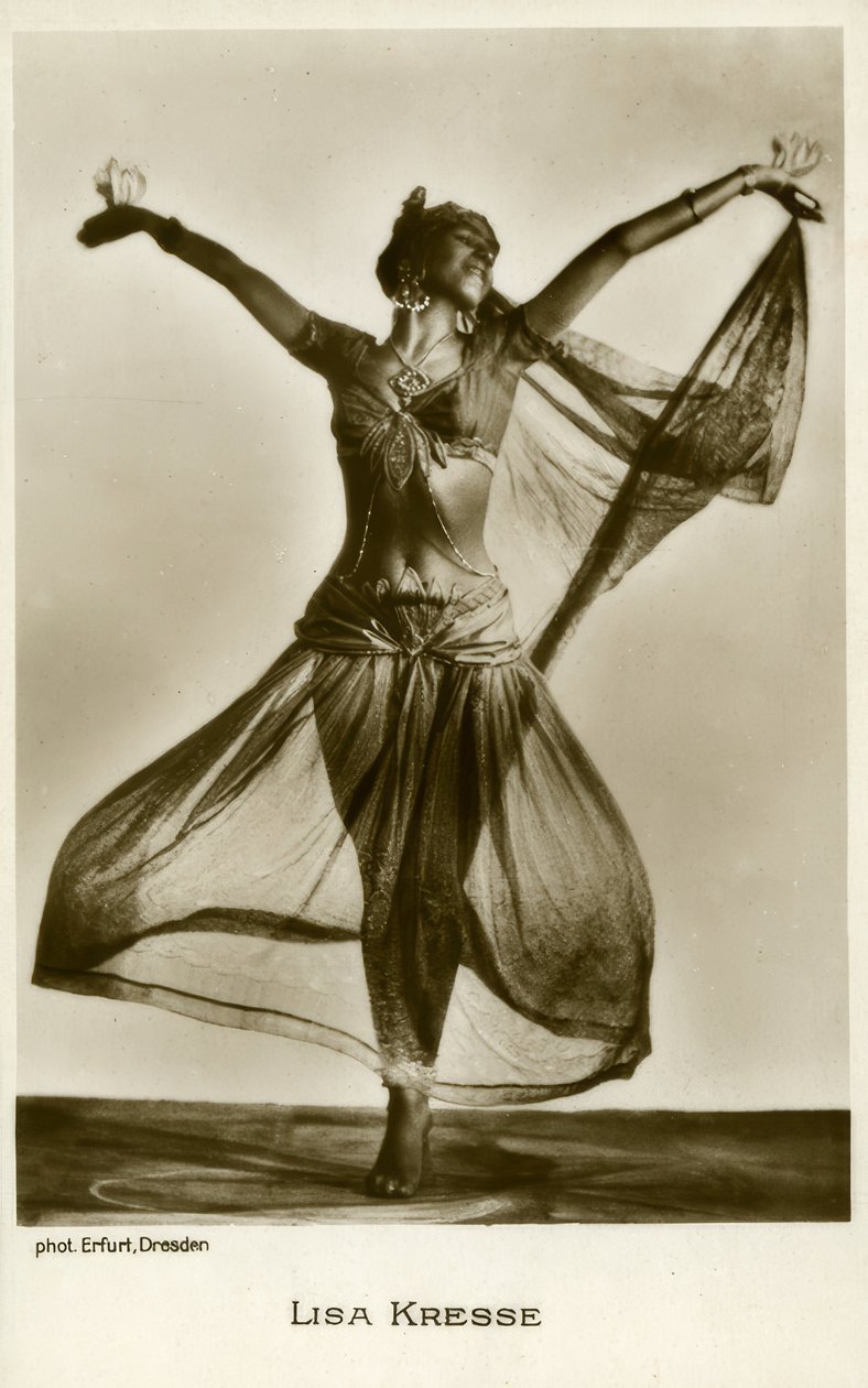 Lisa Kresse / fotopohlednice od Hugo Erfurth