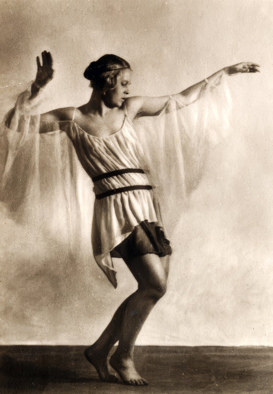 Valeria Kratina / Fotopostkarte od Hugo Erfurth