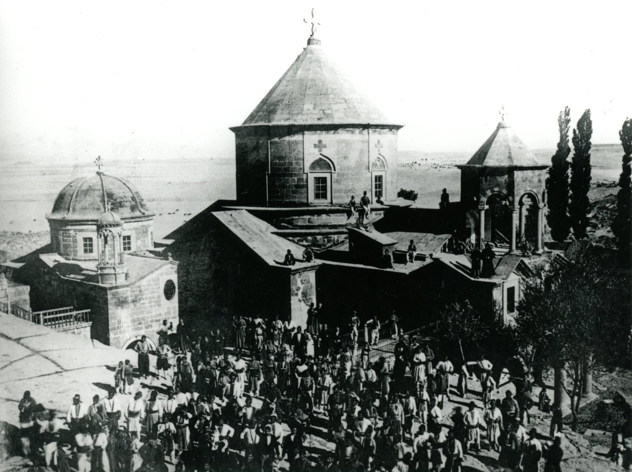 Pouť v klášteře Tomarza jihovýchodně od Kayseri od Hugo Grothe
