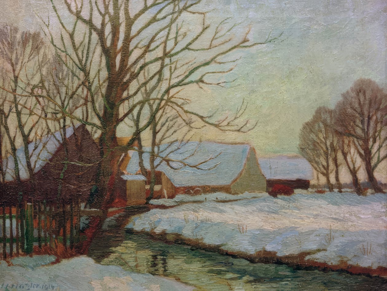 statkářská usedlost od Hugo Hatzler