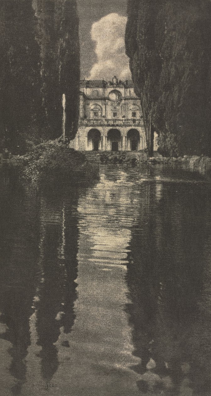 Pracovní místnost: Villa Falconieri od Hugo Henneberg