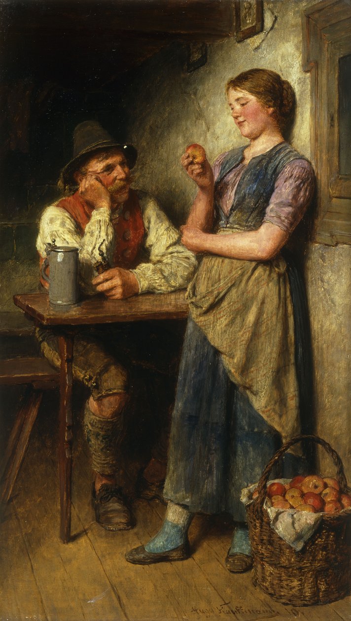 Jablko jeho oka, 1910 od Hugo Kauffmann