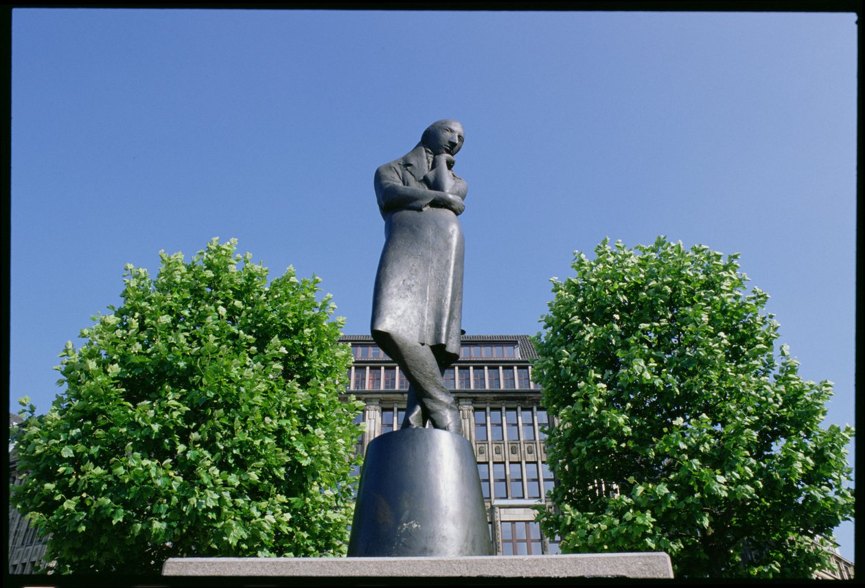 Památník Heinricha Heineho (1797-1856) 1926-33 (bronz) od Hugo Lederer
