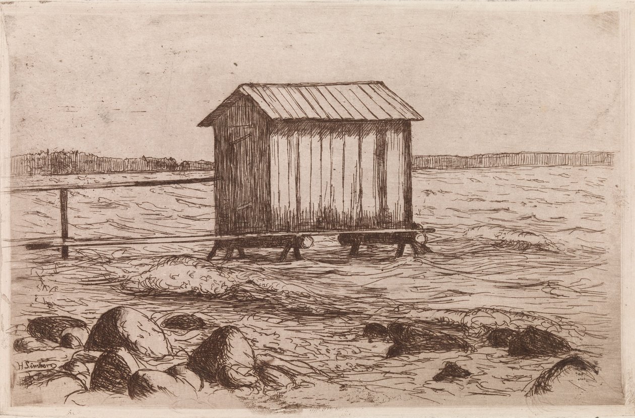 Koupací kabina od Hugo Simberg
