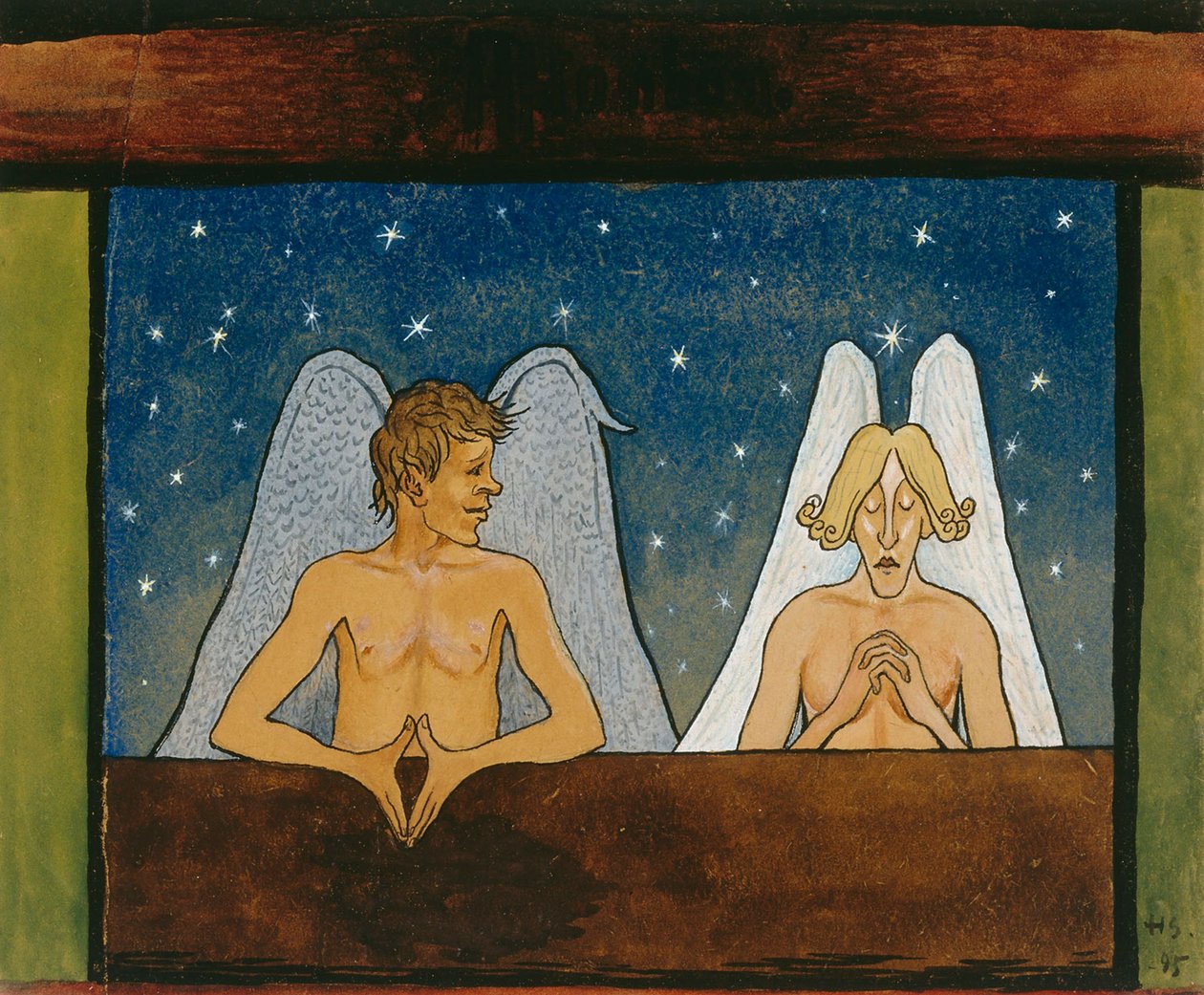 Zbožnost od Hugo Simberg