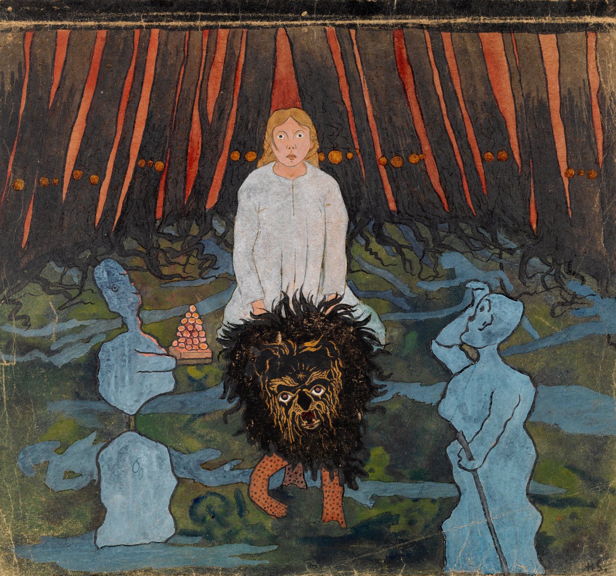 Pohádka II od Hugo Simberg