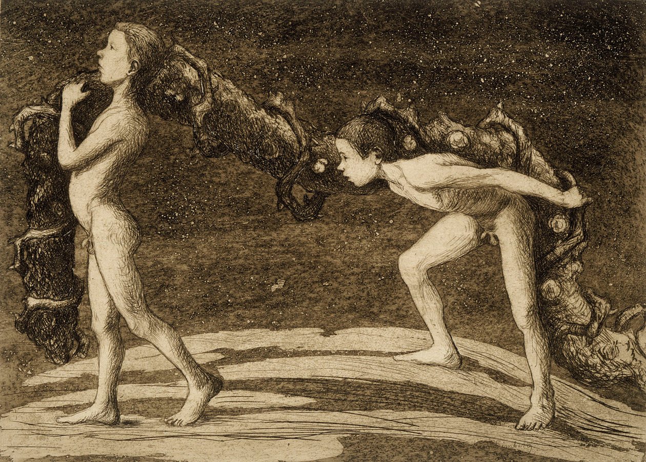Nositelé věnců od Hugo Simberg