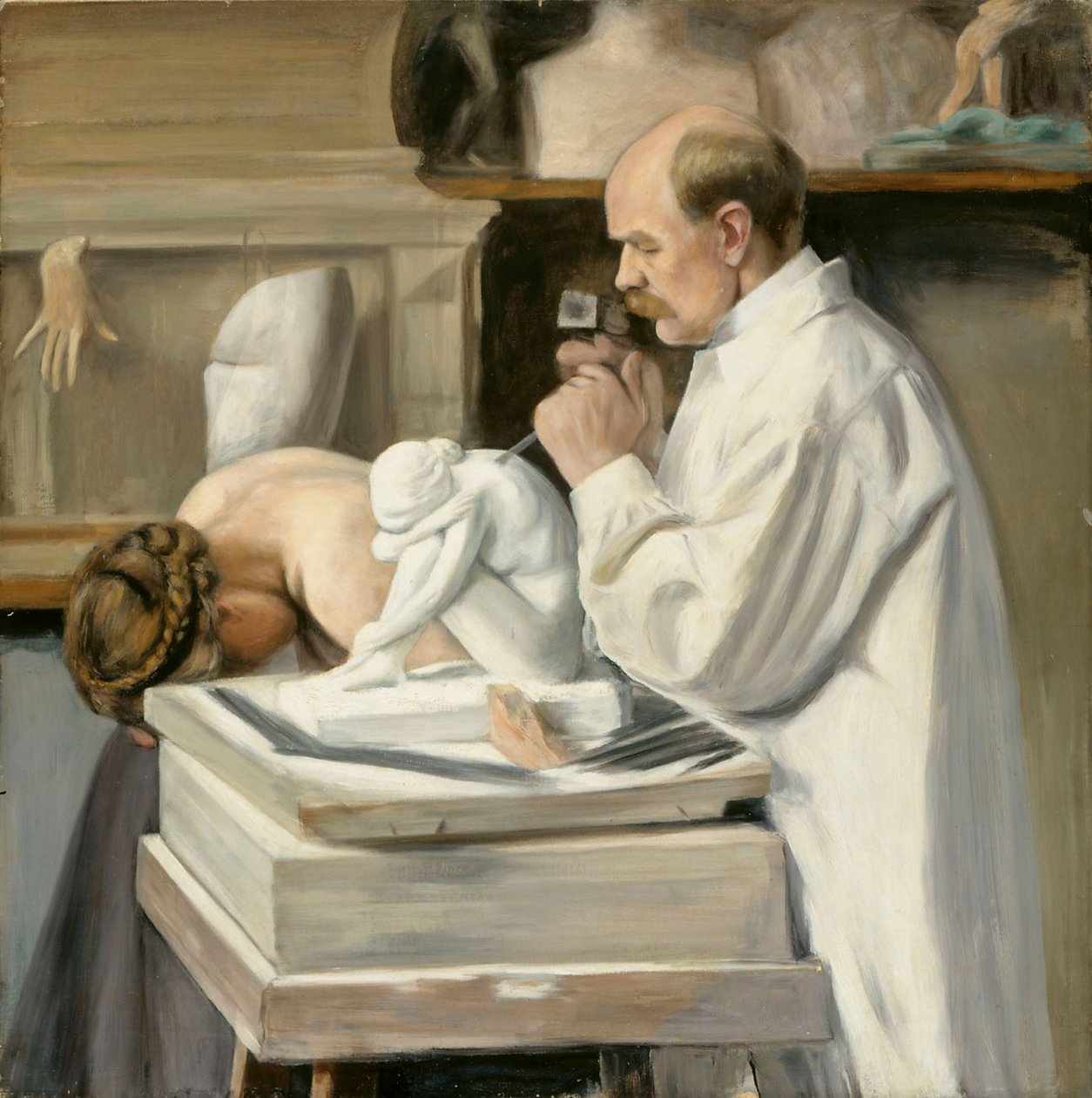 Portrét Viktora Malmberga od Hugo Simberg