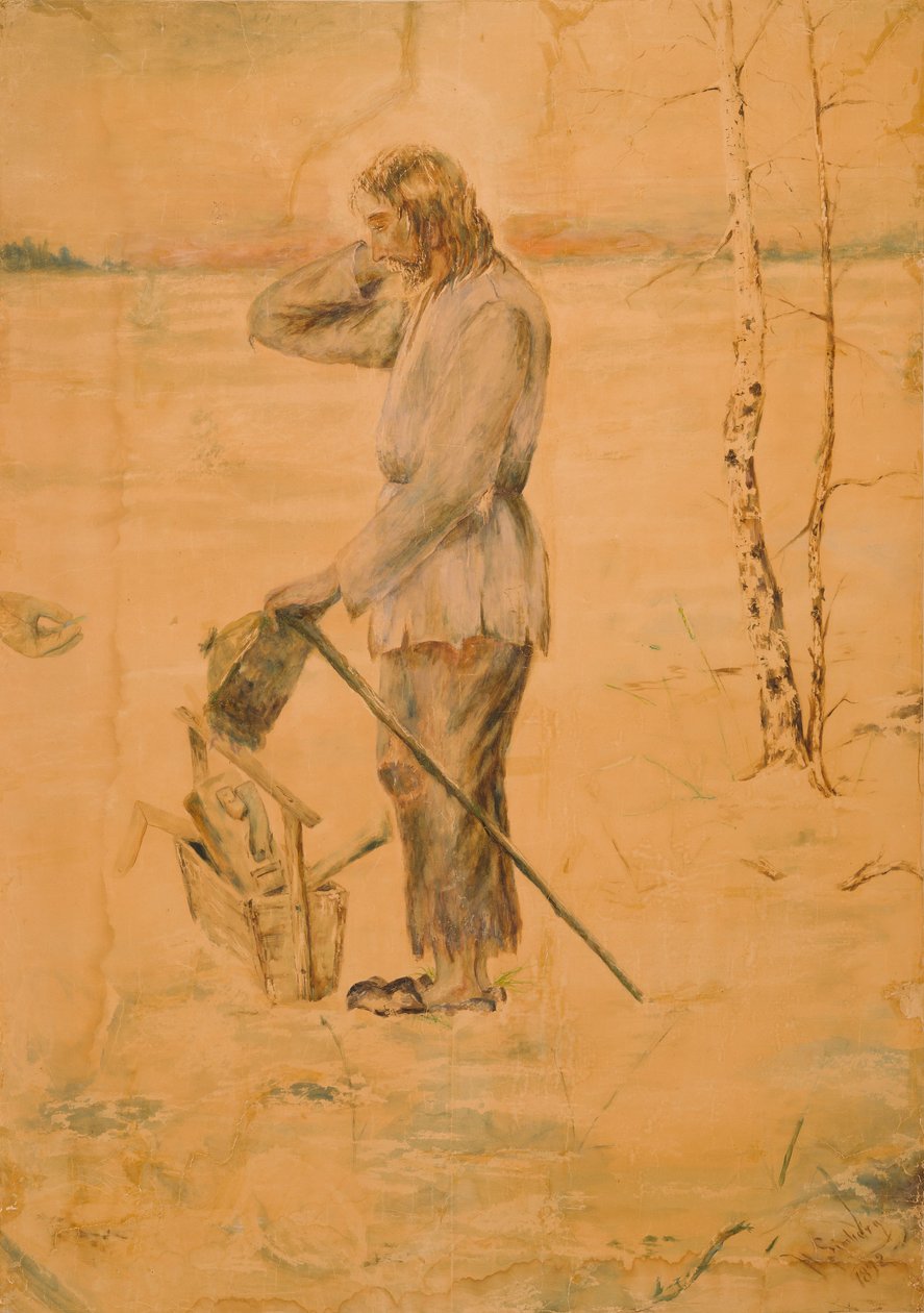 Tajemství tesaře od Hugo Simberg