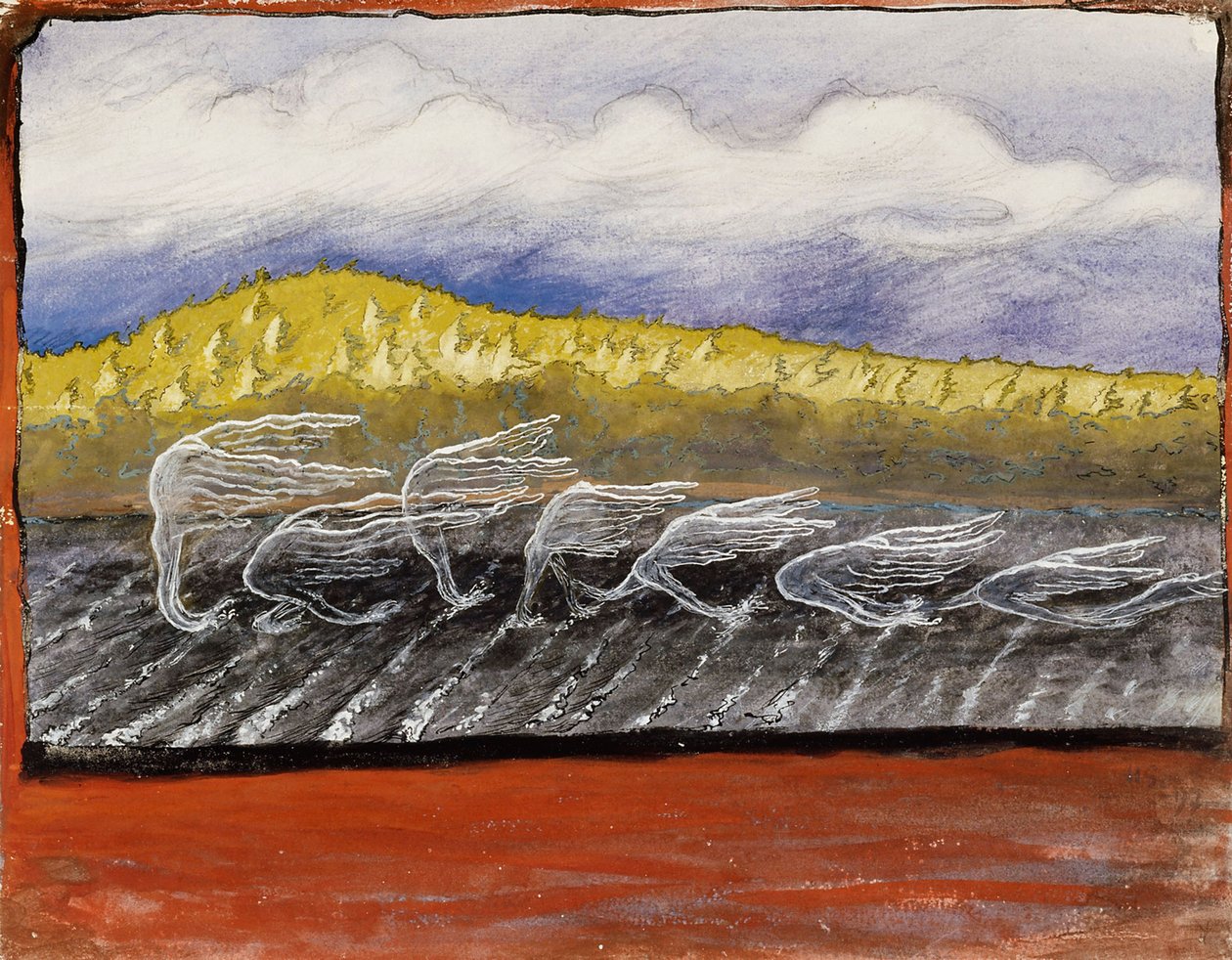 Vítr fouká od Hugo Simberg