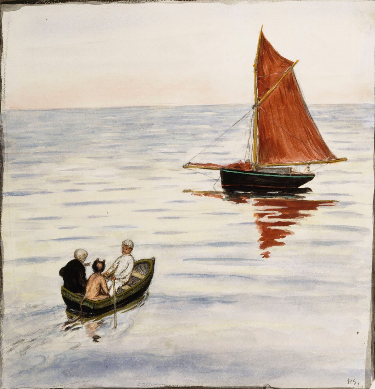 Společníci na cestách od Hugo Simberg
