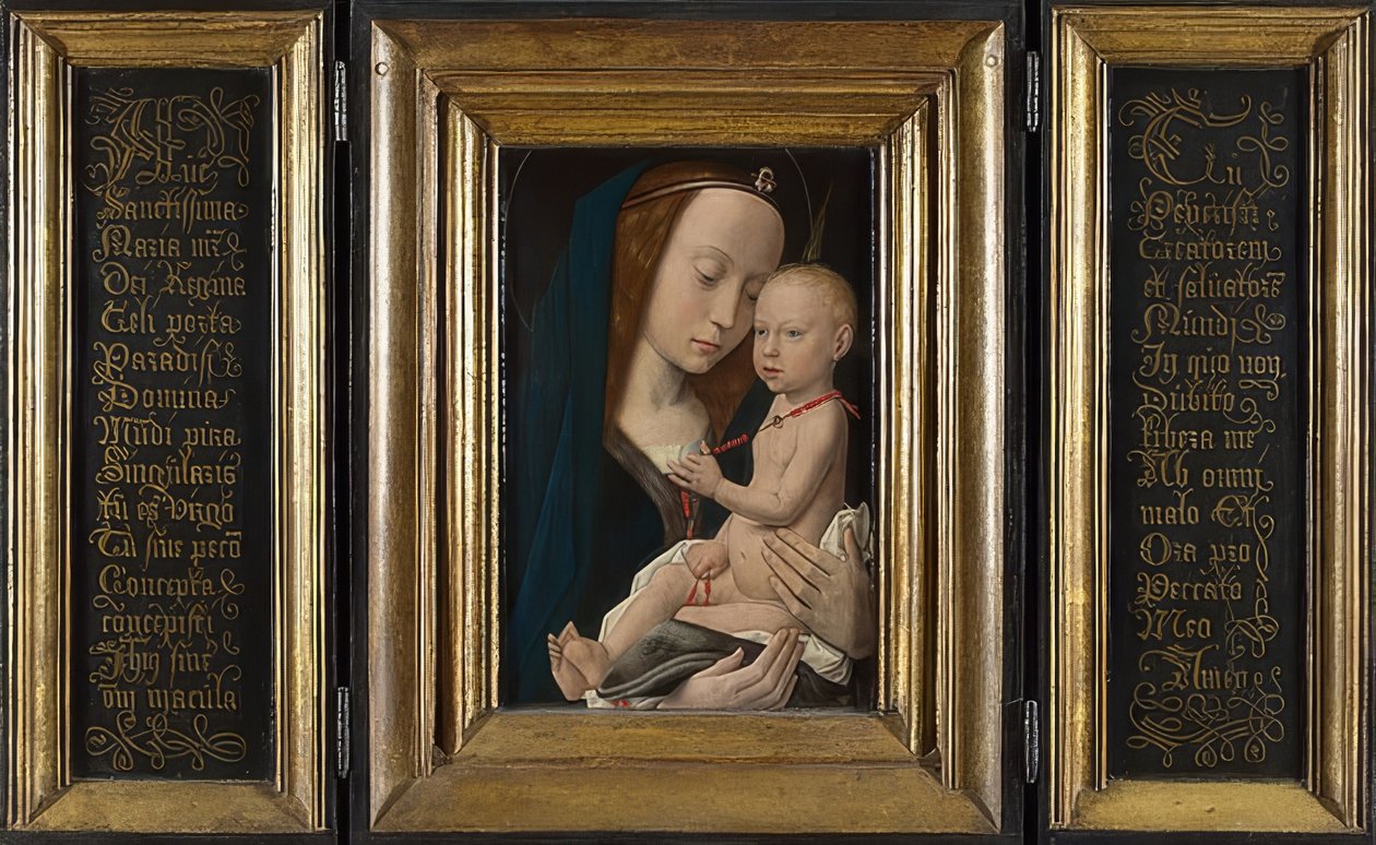 Madona s dítětem. Kolem roku 1485 od Hugo van der Goes