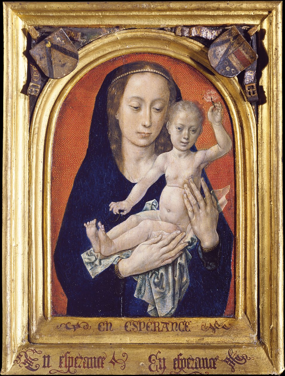 Panna Maria s dítětem od Hugo van der Goes
