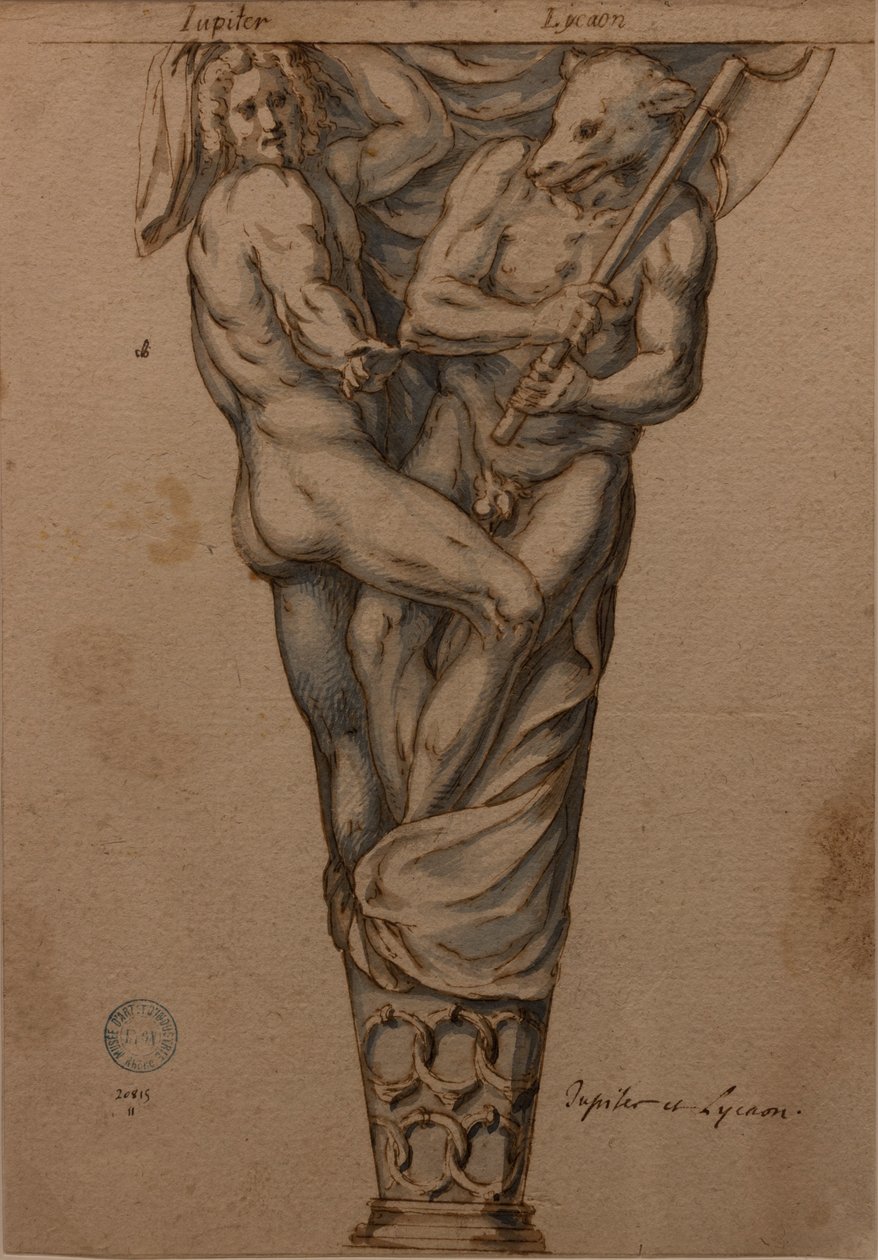 Jupiter a Lycaon od Hugues Sambin