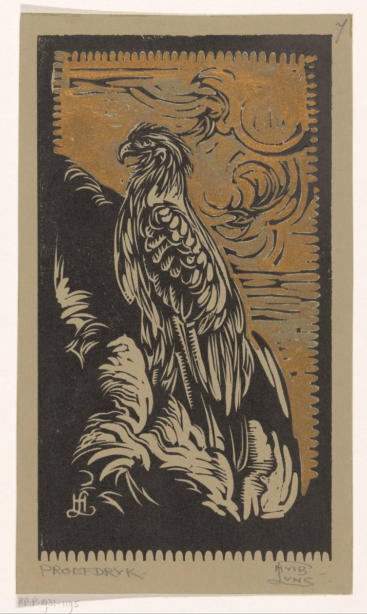 Orel od Huib Luns (signed by artist)