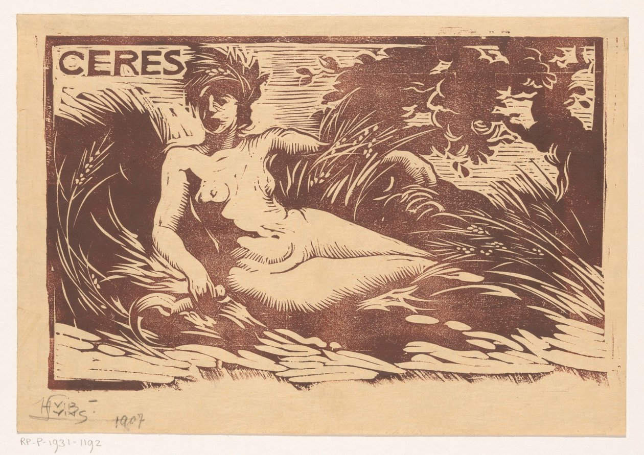 Ceres od Huib Luns (signed by artist)