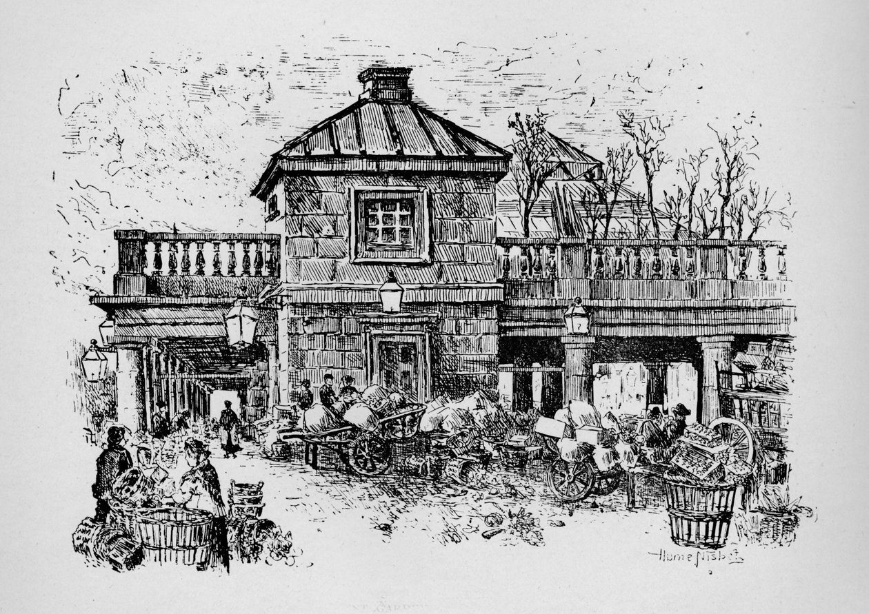 Covent Garden, 1890 od Hume Nisbet