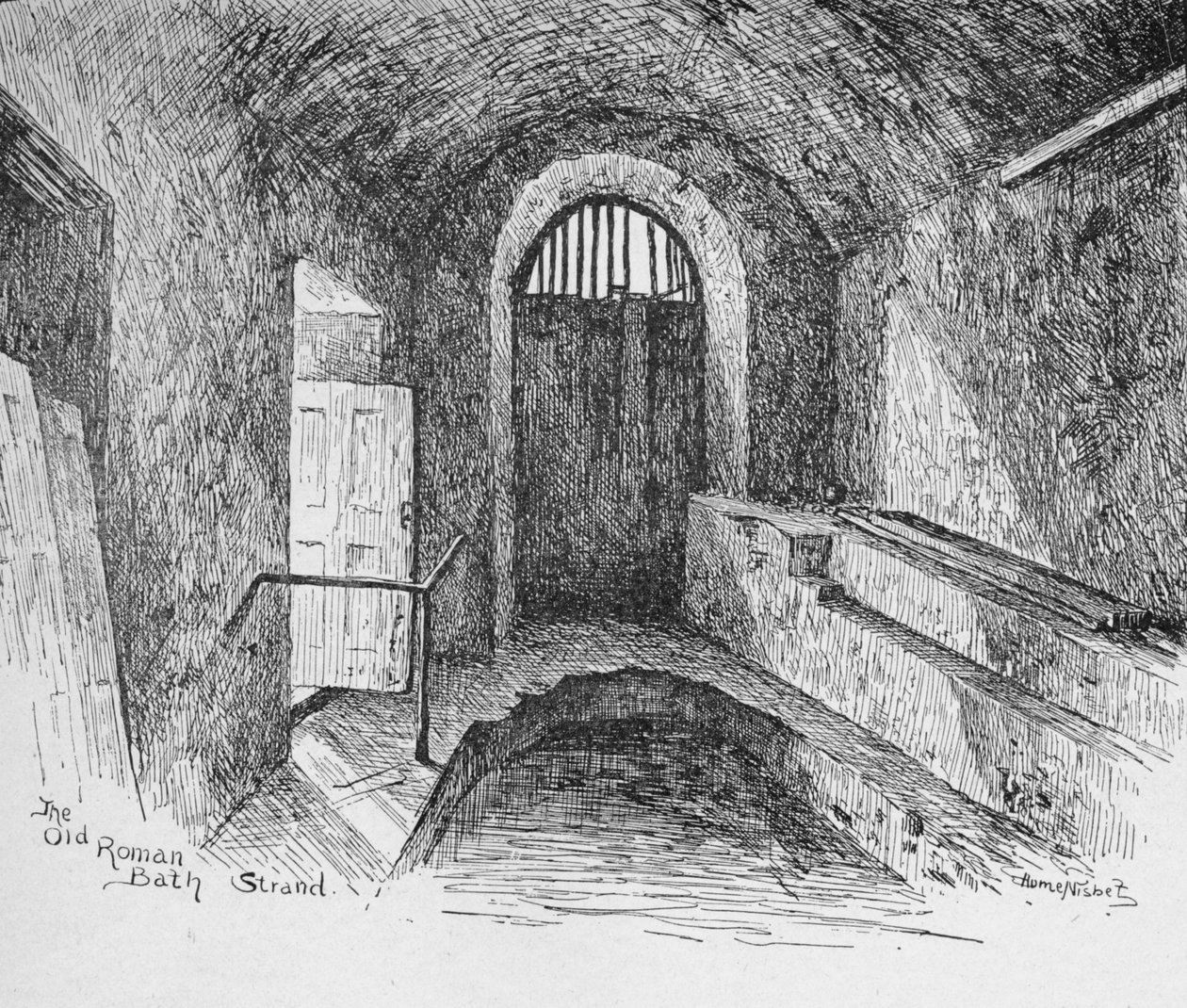 Stánek starých římských lázní, 1890 od Hume Nisbet