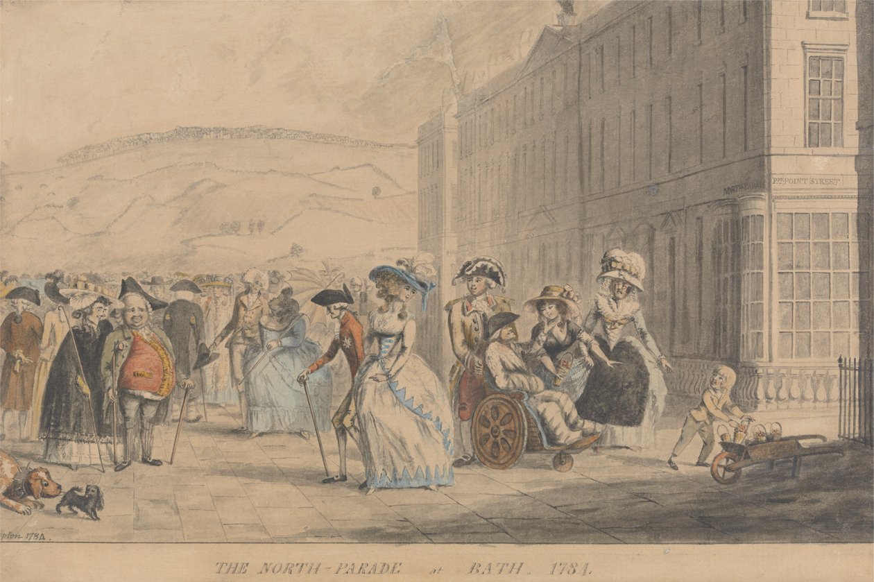 North Parade, Bath od Humphrey Repton