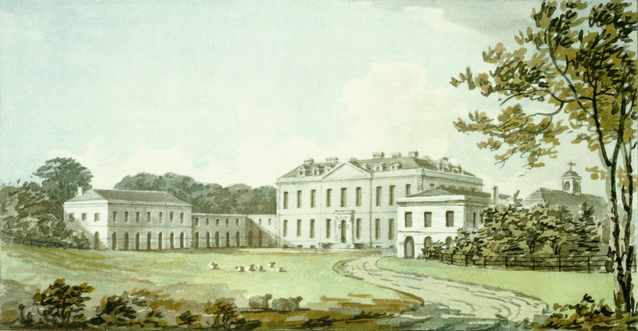 Červená kniha pro Sheringham Hall, kolem roku 1812 od Humphry Repton