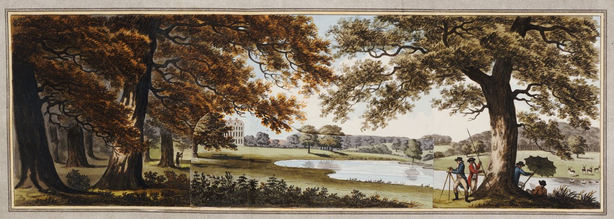 Náčrtky a rady o krajinném zahradnictví, 1794 od Humphry Repton