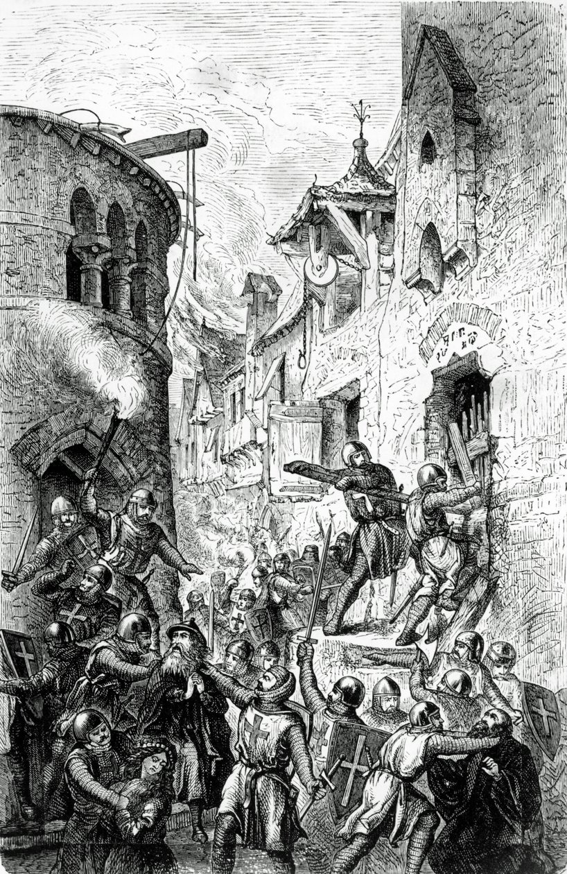 Antisemitismus a perzekuce Židů křižáky, 1881 od Hungarian School