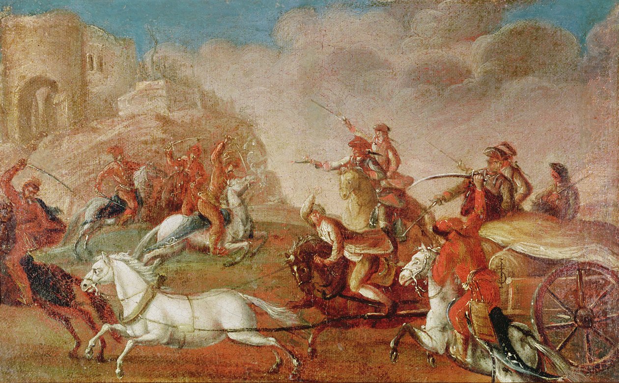 Kurucké povstání v Uhrách proti Habsburkům 1703-11 od Hungarian School