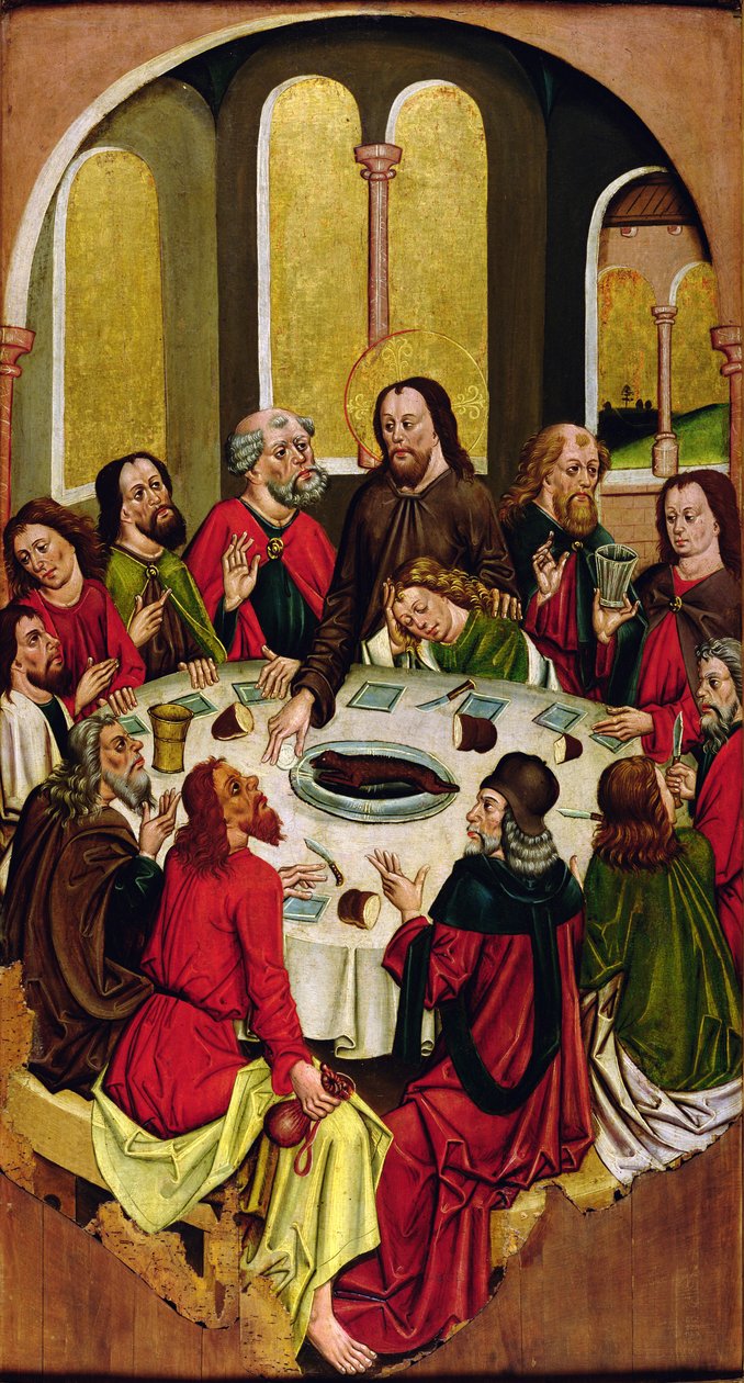 Poslední večeře, Turocbela, 1480-90 od Hungarian School