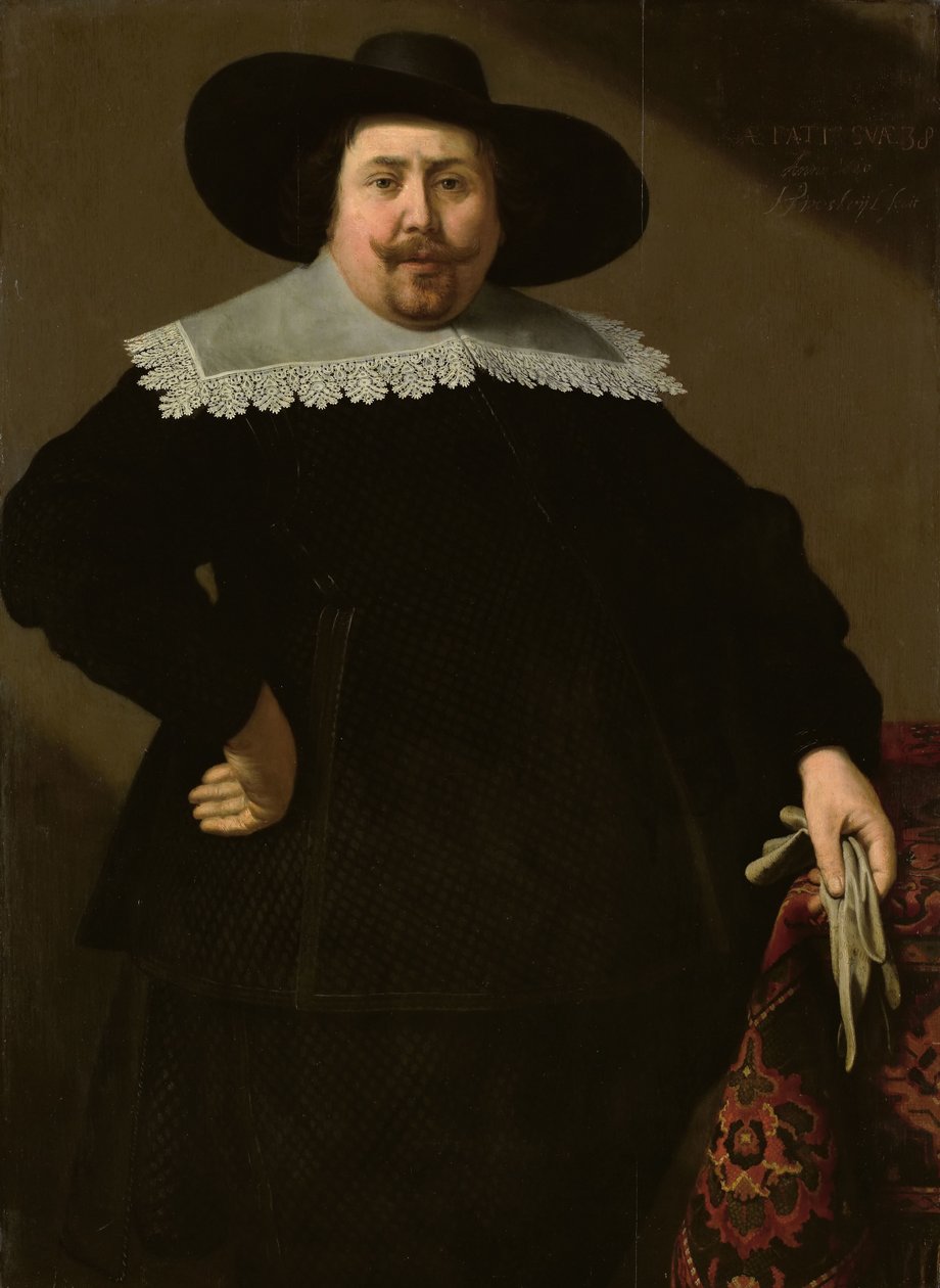 Portrét amsterdamského sládka Philipse Denijse od Huygh Pietersz Voskuyl