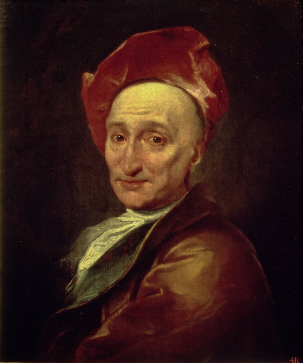 Portrét Bernarda Le Boviera, sieur de Fontenelle (1657-1757) od Hyacinthe Francois Rigaud