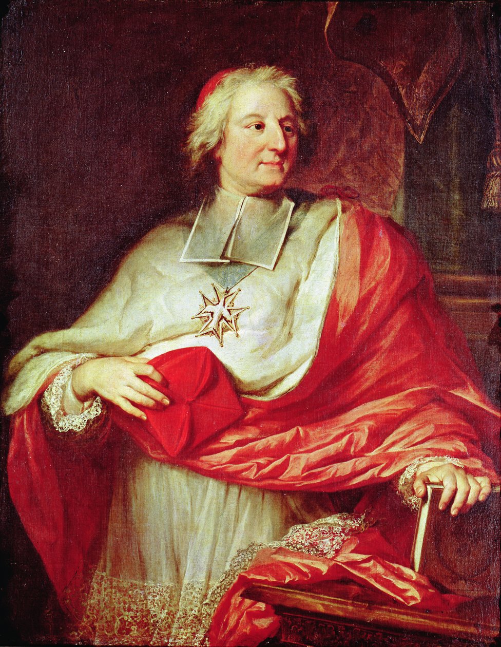 Portrét kardinála Melchiora de Polignac (1661-1742) od Hyacinthe Francois Rigaud