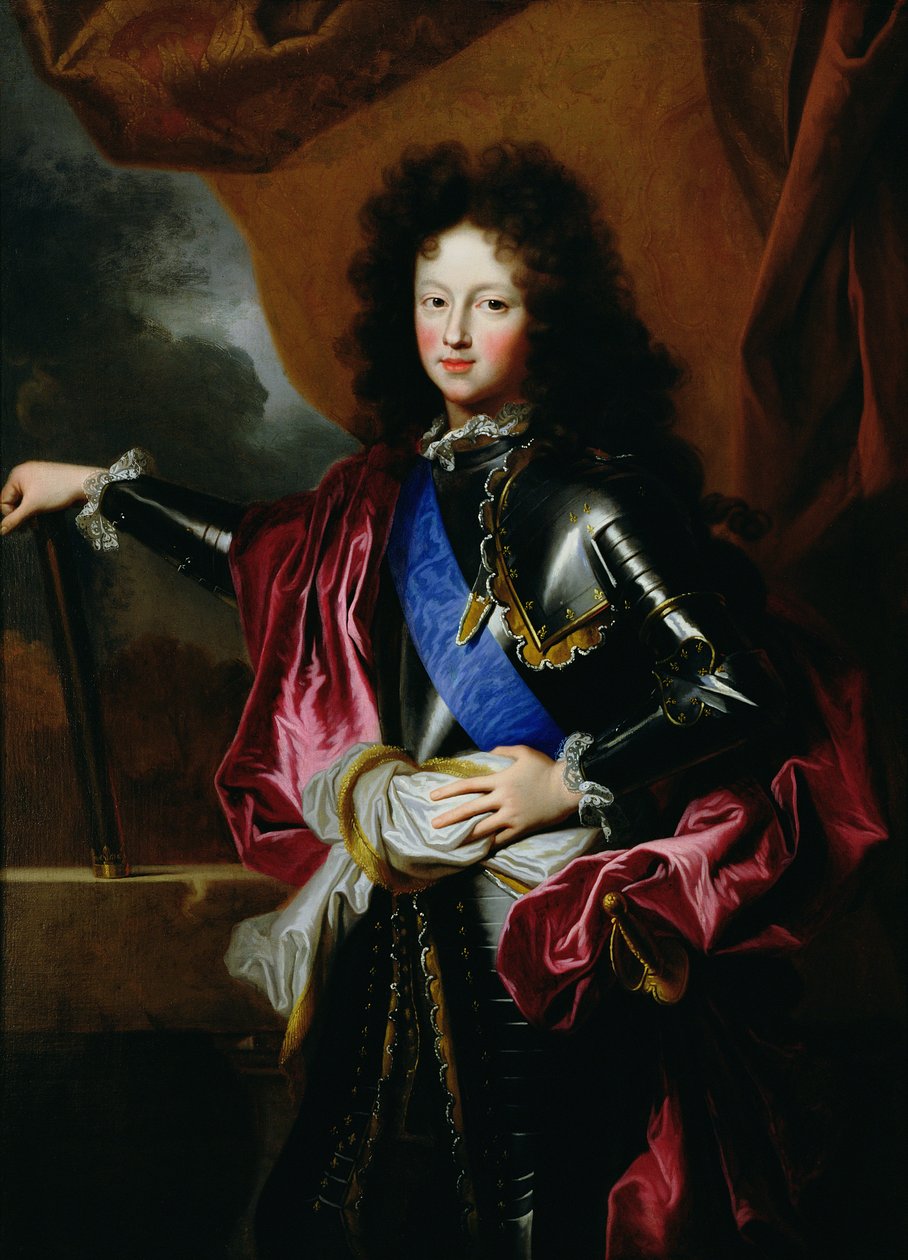 Portrét Ludvíka Francouzského (1682-1712) vévoda z Burgundska, kolem 1697 od Hyacinthe Francois Rigaud