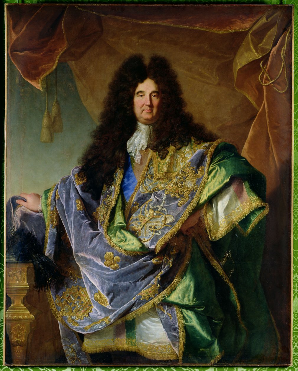 Portrét Philippe de Courcillon (1638-1720) markýz de Dangeau, 1702 od Hyacinthe Francois Rigaud
