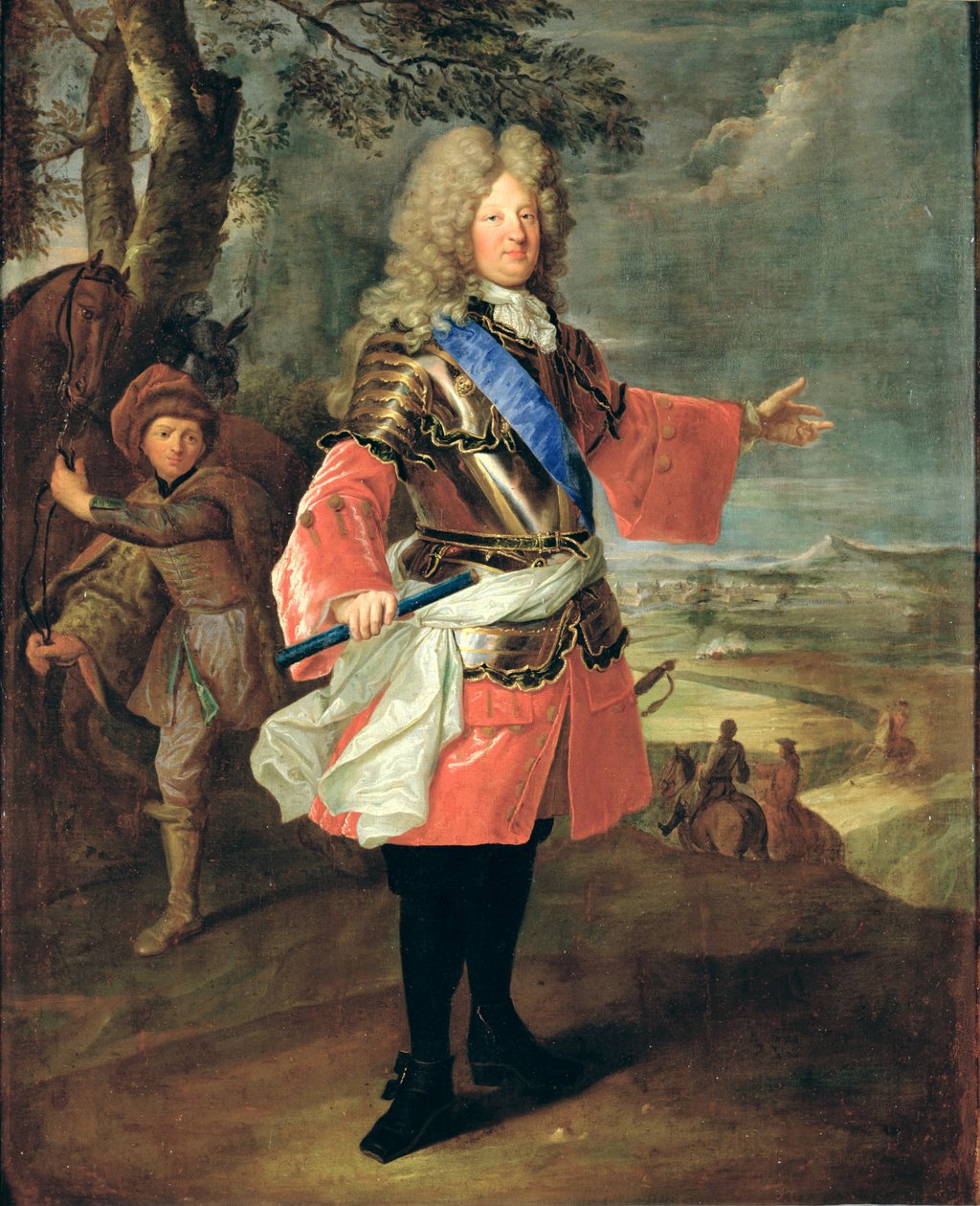 Louis Francouzský (1661-1711) Le Grand Dauphin, 1697 od Hyacinthe Francois Rigaud