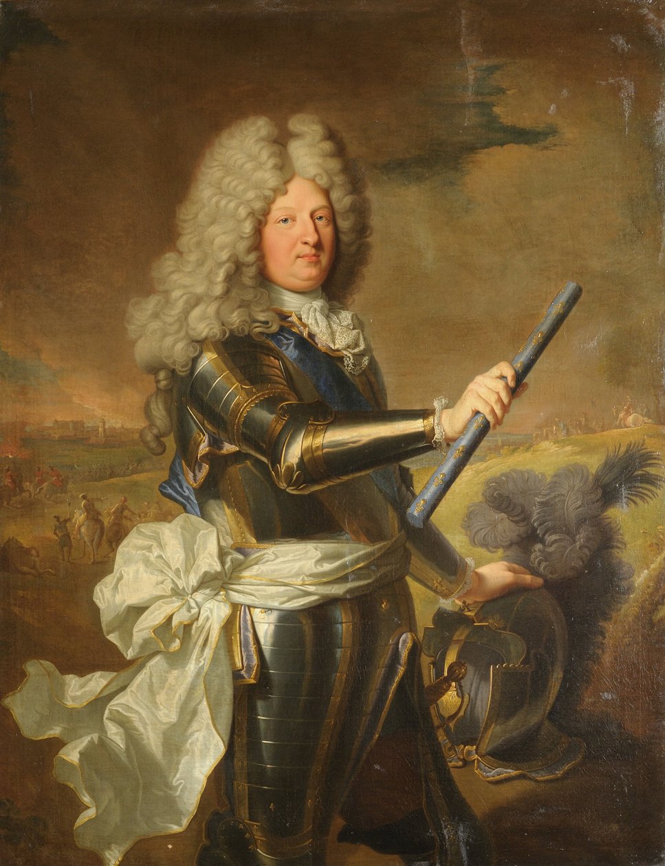 Louis de France, Dauphin (1661-1711), známý jako Grand Dauphin od Hyacinthe Francois Rigaud