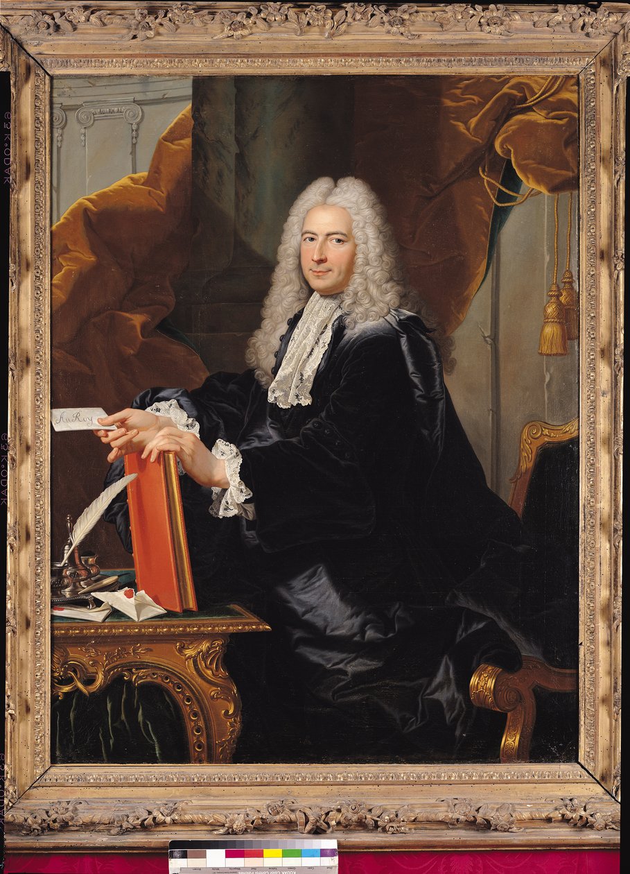 Portrét Philiberta Orryho (1689-1747) od Hyacinthe Francois Rigaud