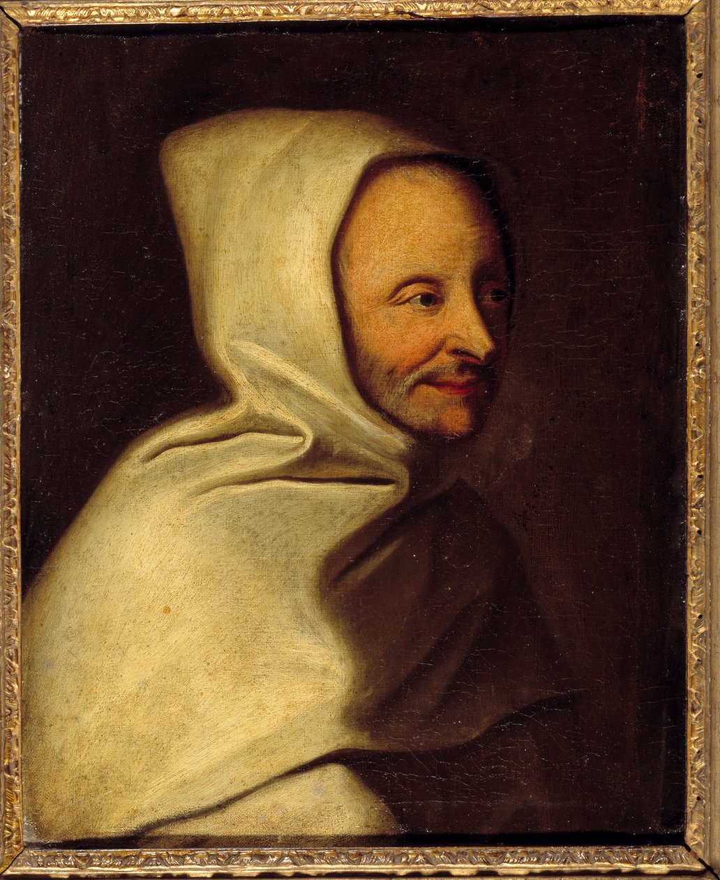 Portrét Armanda Bouthillera de Rance, abbé z Trappe (1626-1700), zakladatele Řádu trapistů Malování po Hyacinthe Rigaud (1659-1743) 17. století Sun. 0,4x0,32 m Chantilly, Musee Conde od Hyacinthe (after) Rigaud