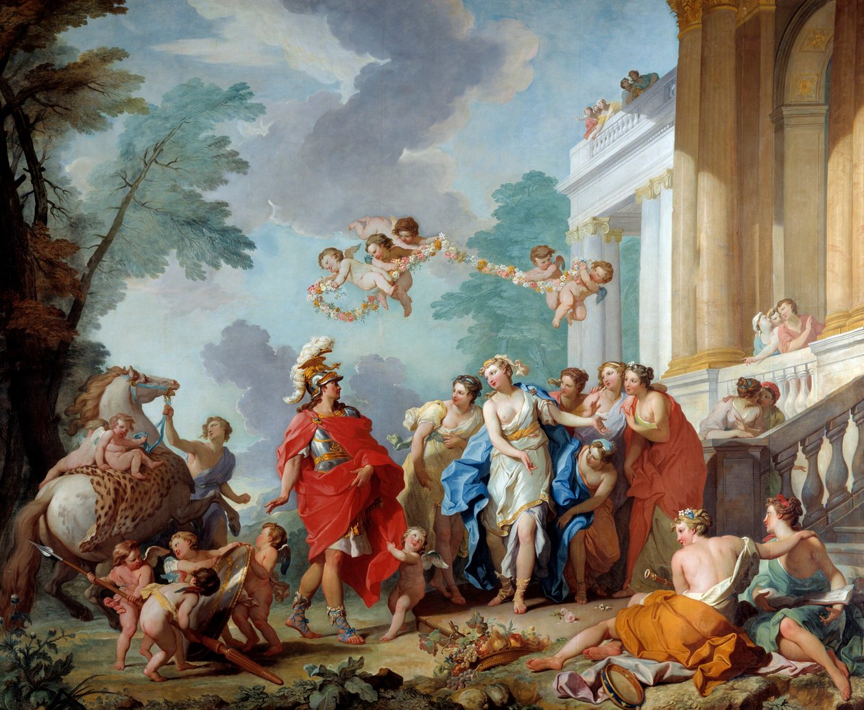 Neznámý obrázek od Hyacinthe Collin de Vermont